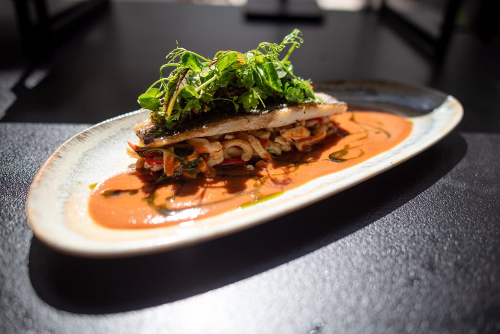 Pan-Seared Sea Bass