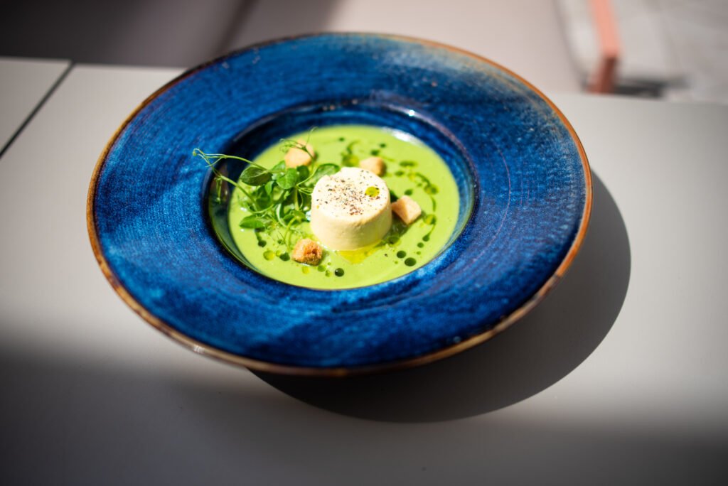 Chilled Green Pea Velouté