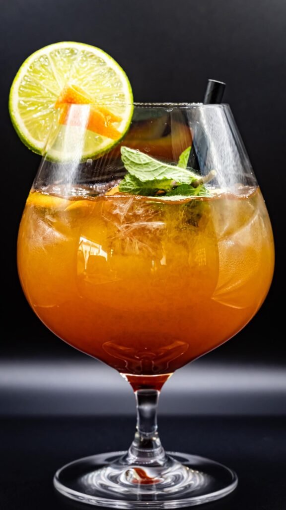 Home-made iced tea